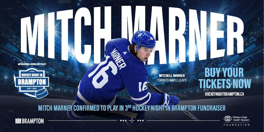 Mitch Marner Hockey Night in Brampton